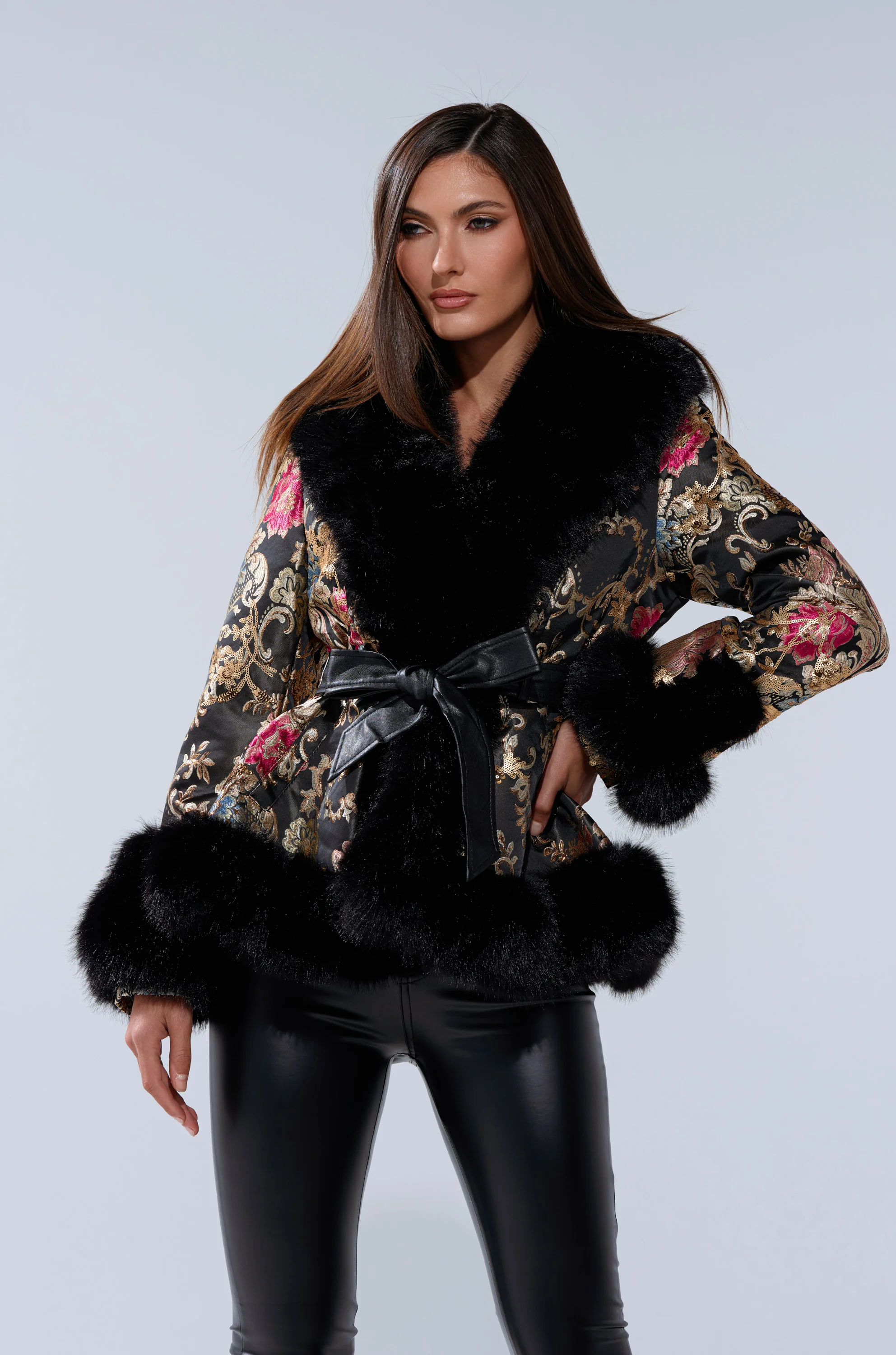 KENZY LUXE FUR TRIM MOTO - Image 4