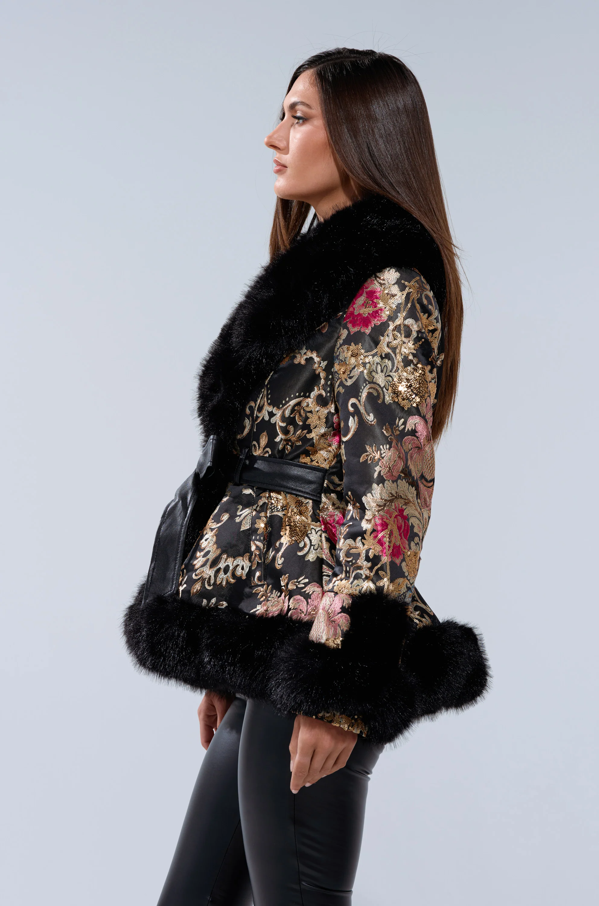 KENZY LUXE FUR TRIM MOTO - Image 6