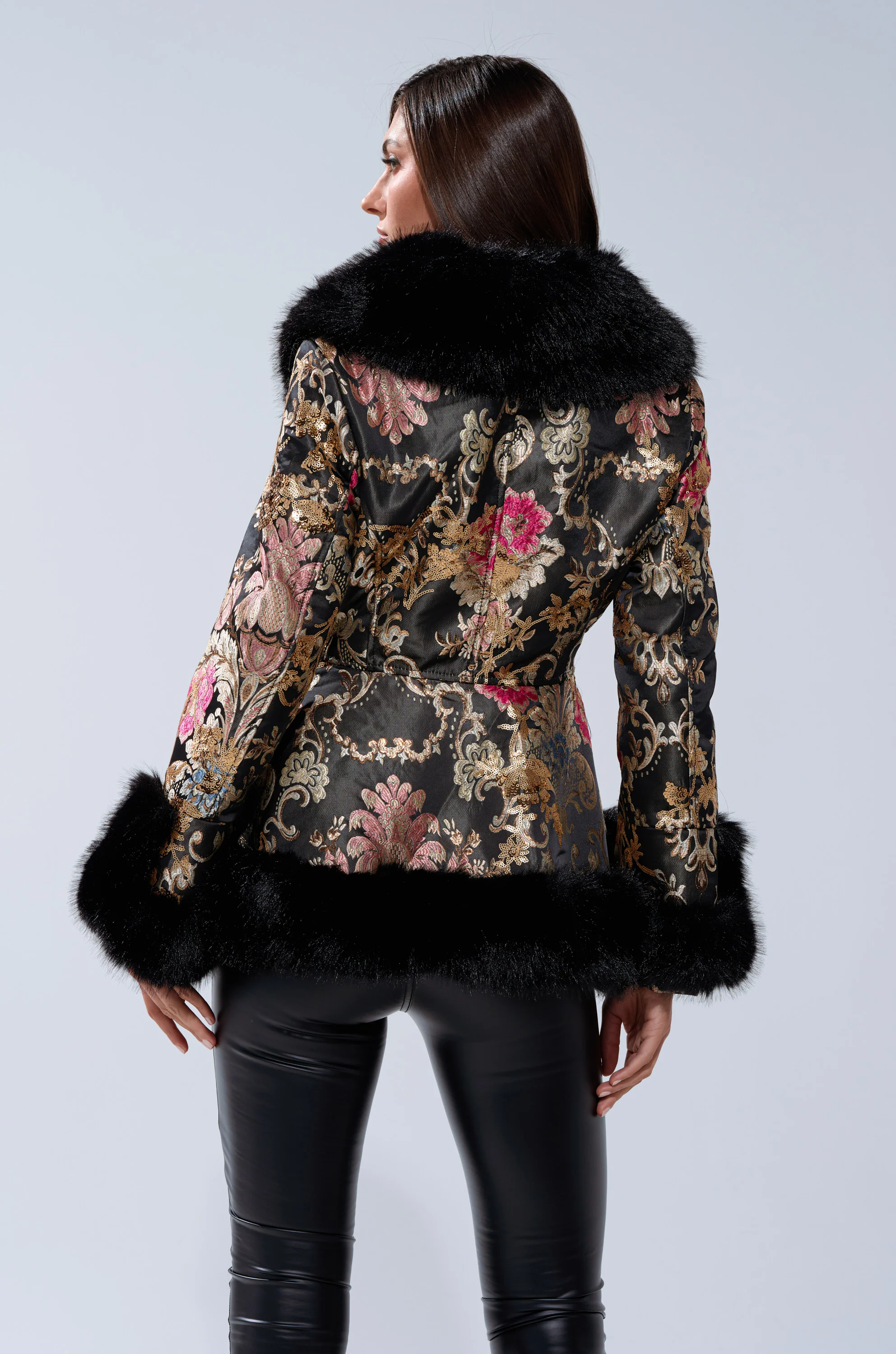KENZY LUXE FUR TRIM MOTO - Image 7