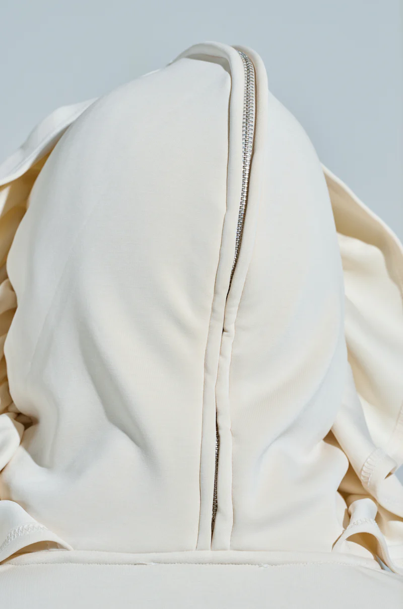 KHOLE RUFFLED ZIP UP SWEATSHIRT - Image 10