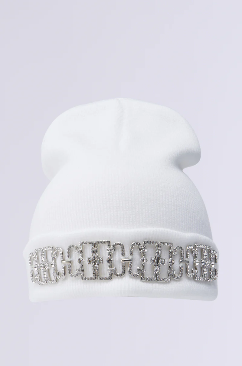 KIKI RHINESTONE BEANIE - Image 2