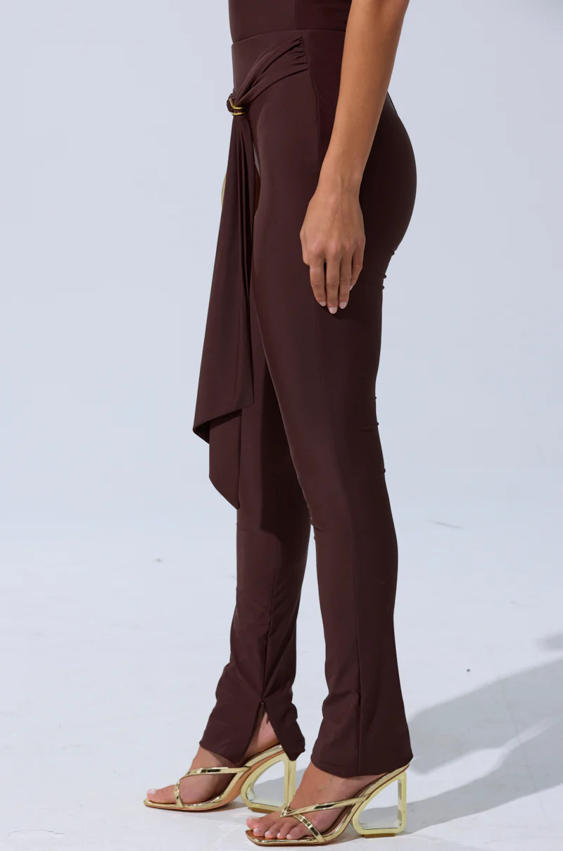 KIMMY SEAMLESS LEGGING IN BROWN - Image 4