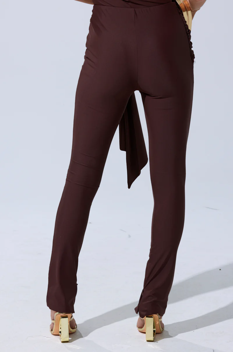 KIMMY SEAMLESS LEGGING IN BROWN - Image 6