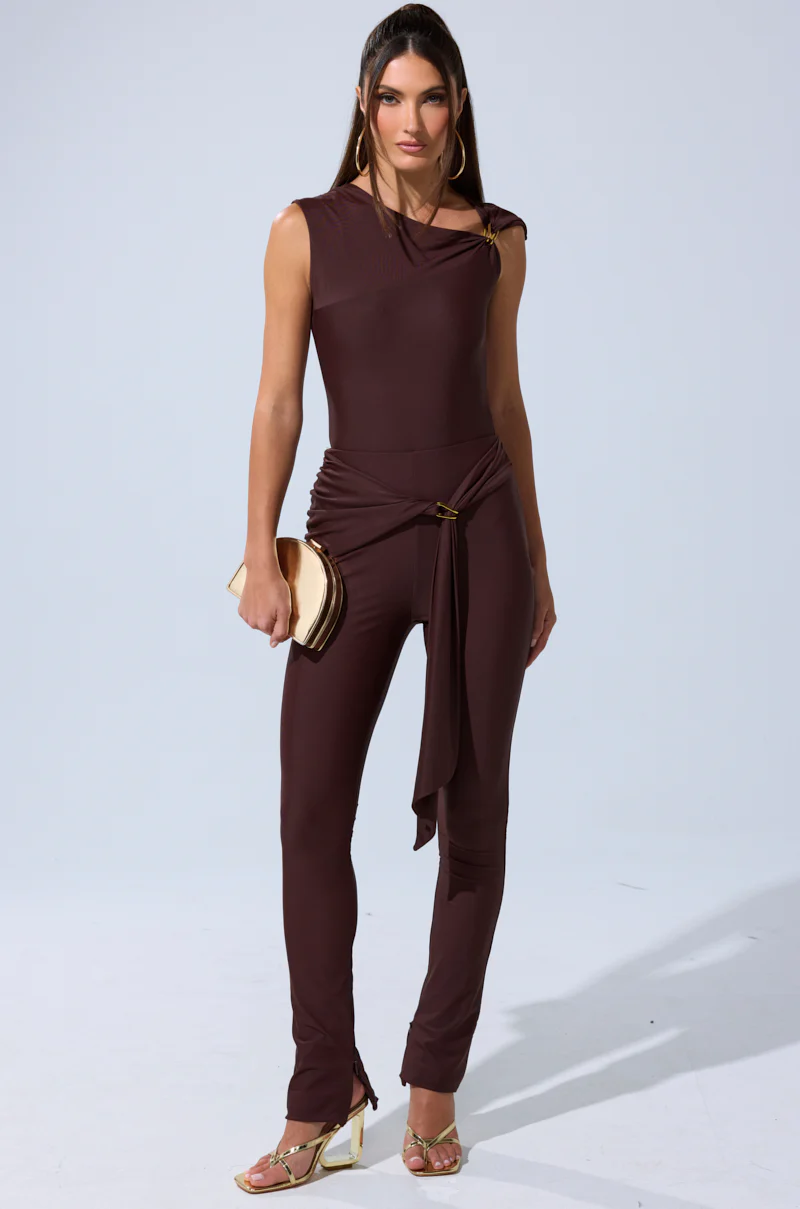 KIMMY SEAMLESS LEGGING IN BROWN - Image 9