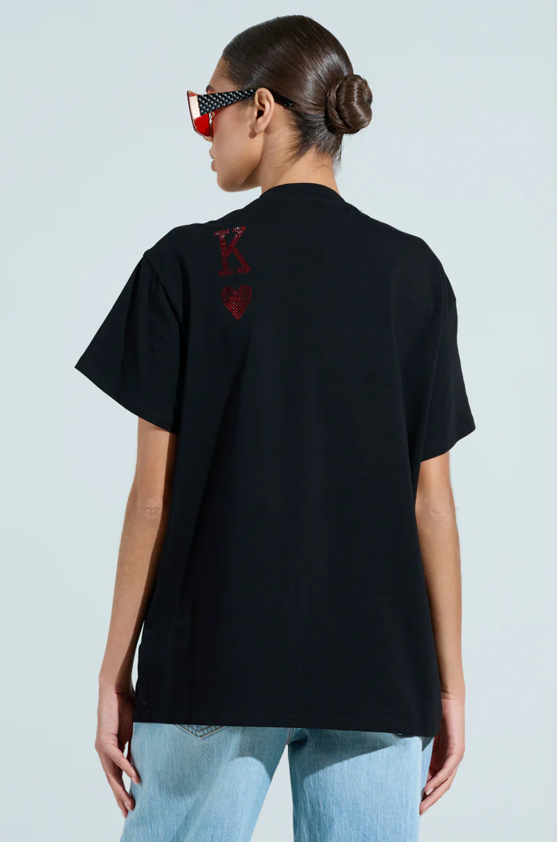 KING OF HEARTS OVERSIZED TEE - Image 6