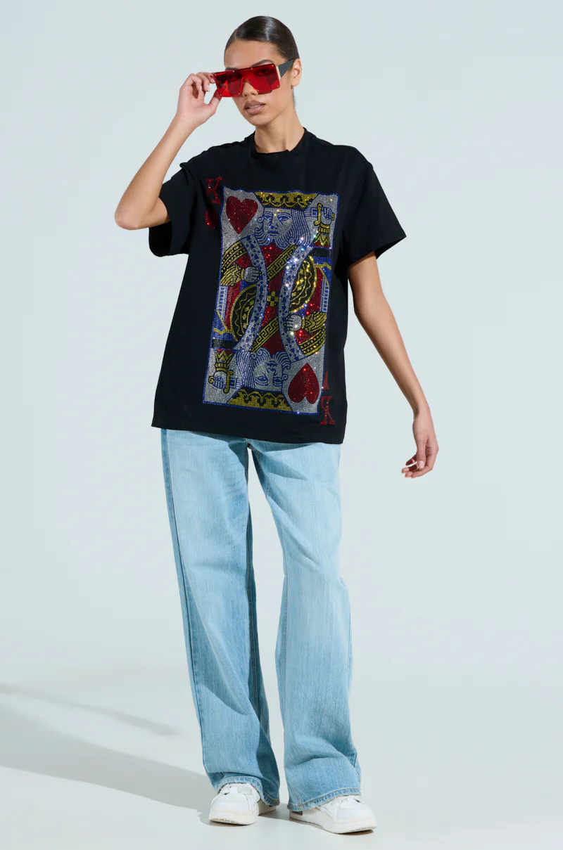 KING OF HEARTS OVERSIZED TEE - Image 8