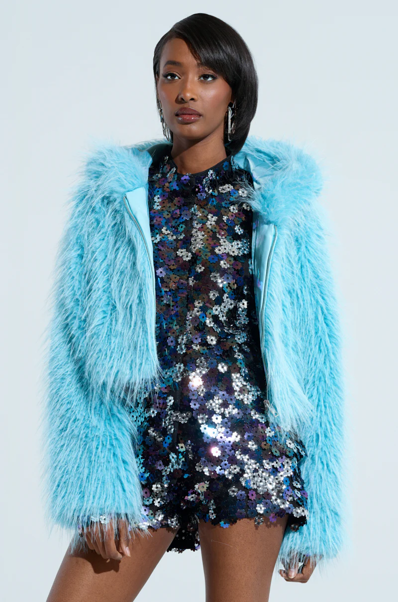 KINGSTON FAUX FUR JACKET - Image 3