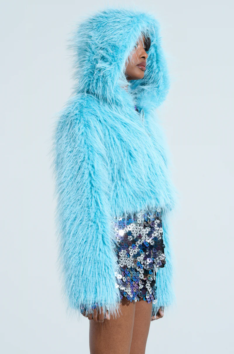 KINGSTON FAUX FUR JACKET - Image 4