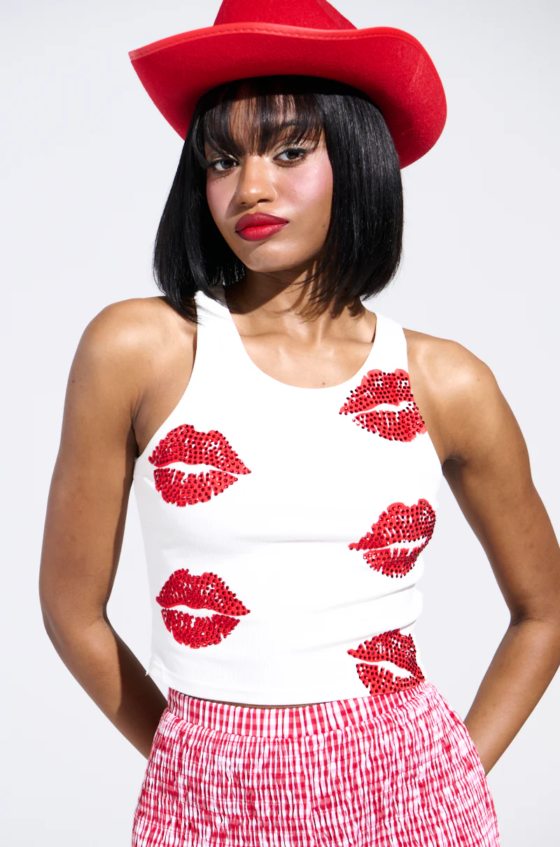 KISSY FACE TANK TOP - Image 4