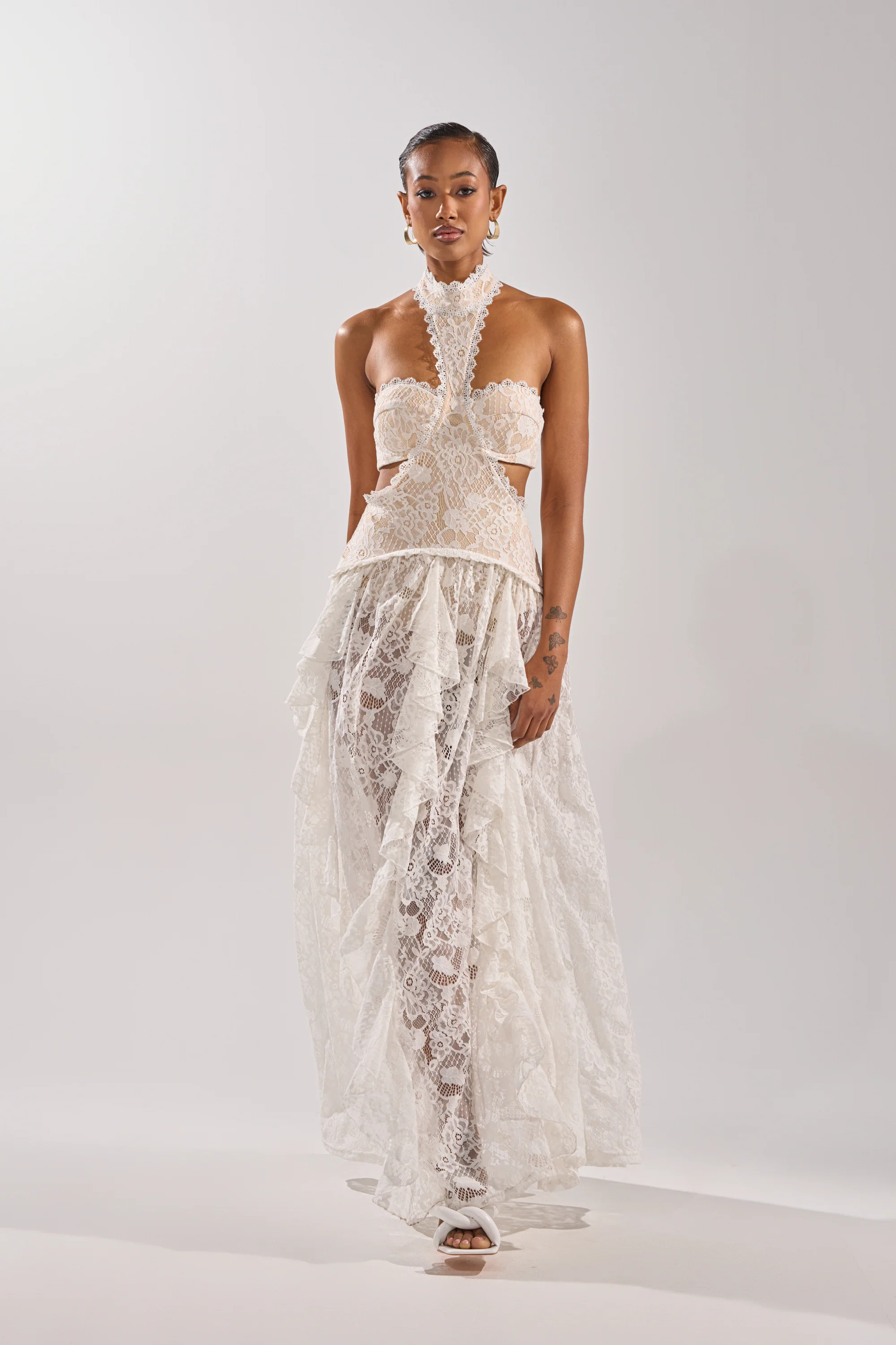 KYLA LACE MAXI DRESS - Image 4