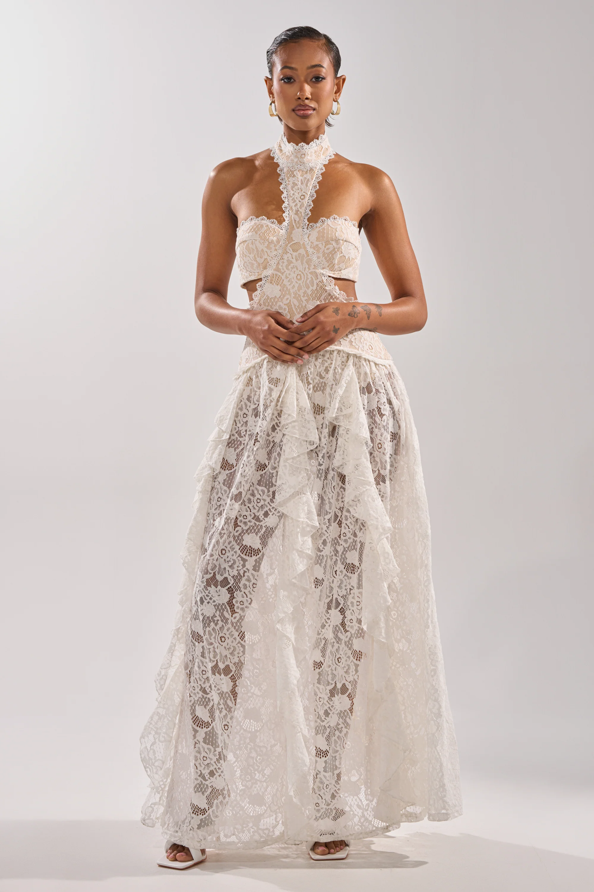 KYLA LACE MAXI DRESS - Image 5