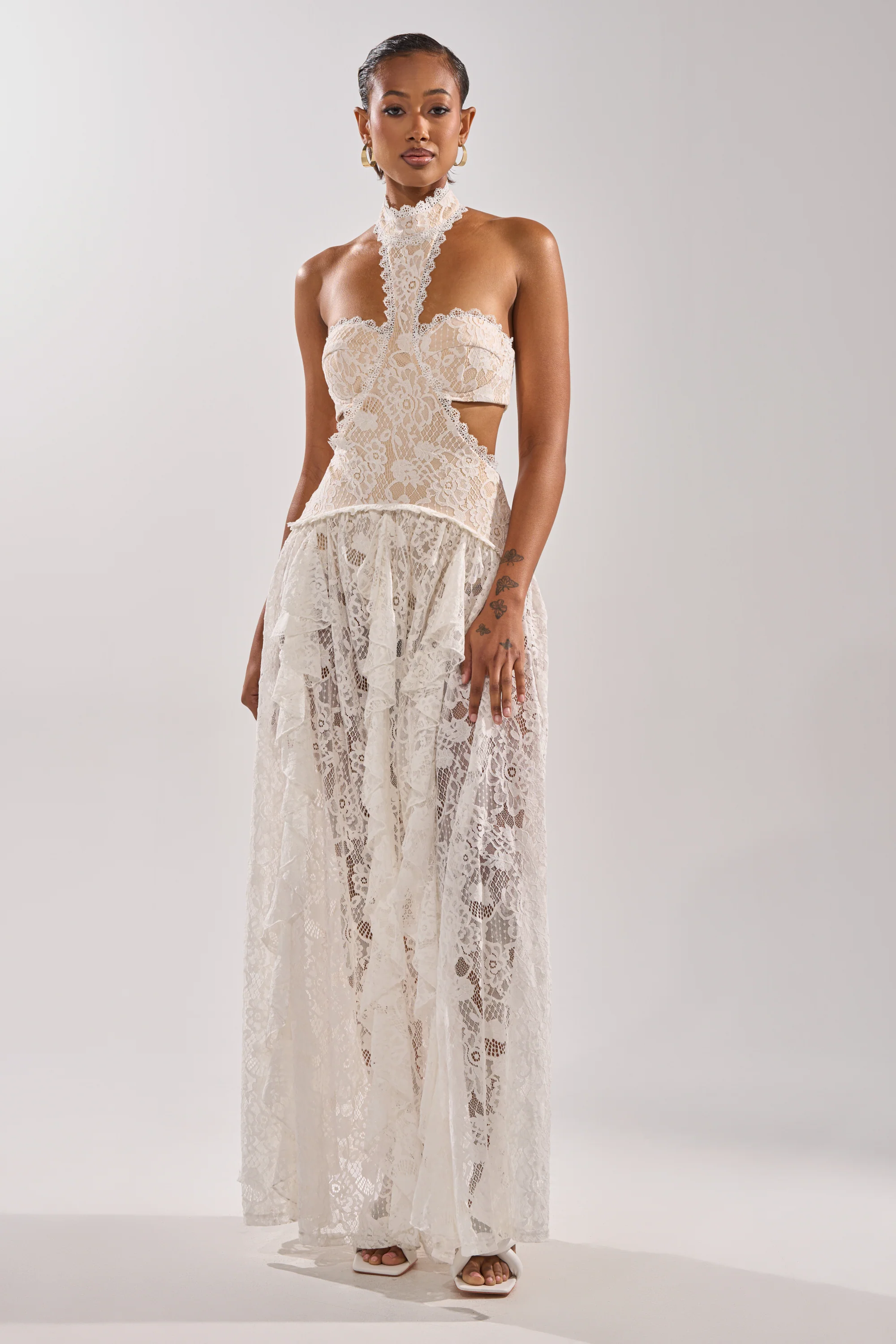 KYLA LACE MAXI DRESS - Image 6