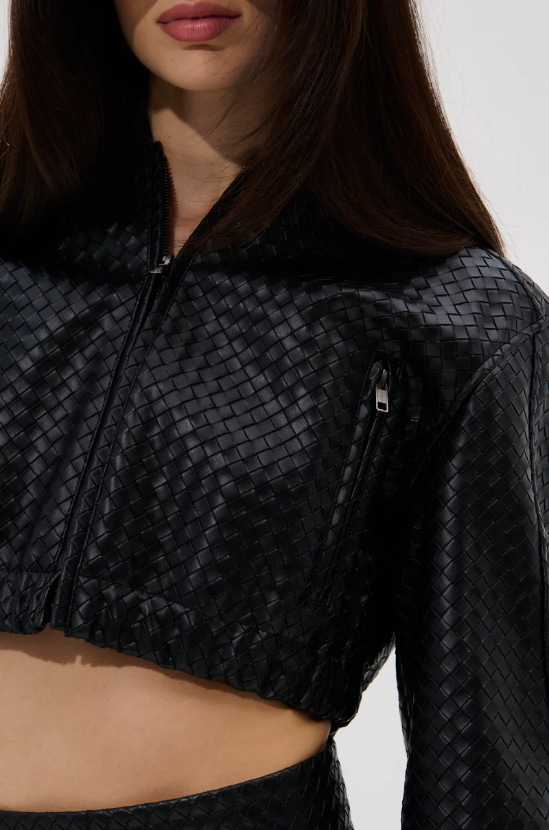KYLIE HOODED BOMBER - Image 12