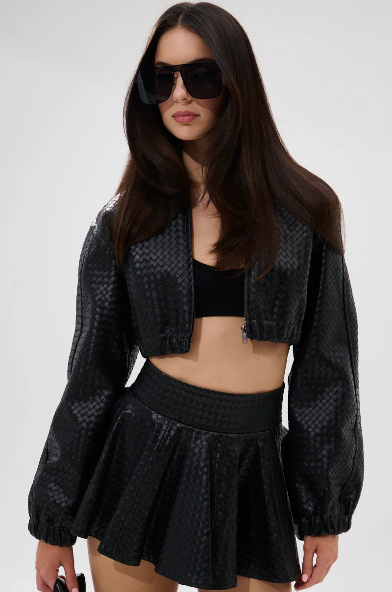KYLIE HOODED BOMBER - Image 2