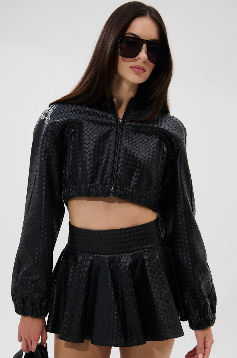 KYLIE HOODED BOMBER - Image 5