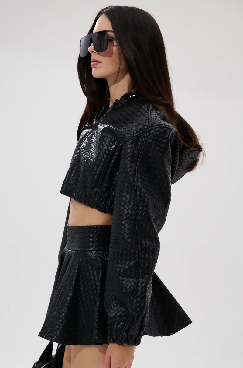 KYLIE HOODED BOMBER - Image 7