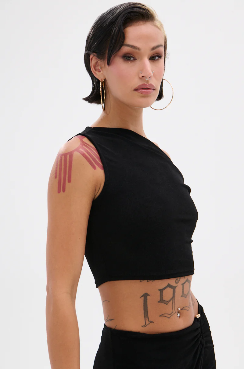 KYLIE SLINKY OFF THE SHOULDER BLOUSE - Image 3