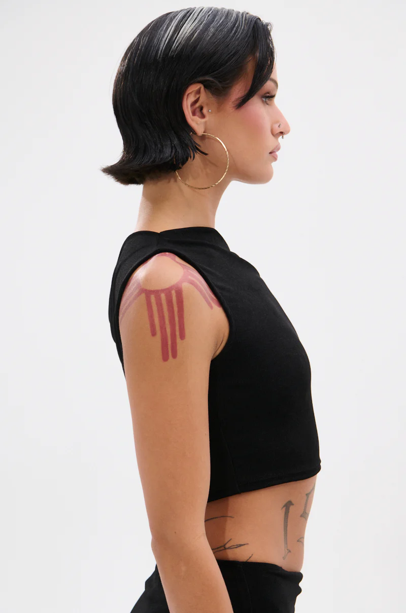KYLIE SLINKY OFF THE SHOULDER BLOUSE - Image 4