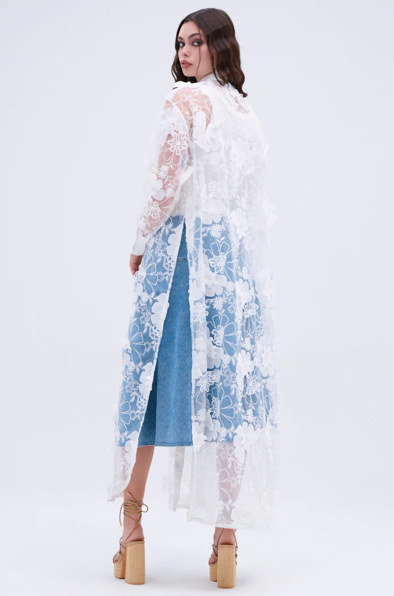 LACE BUTTON UP - Image 9