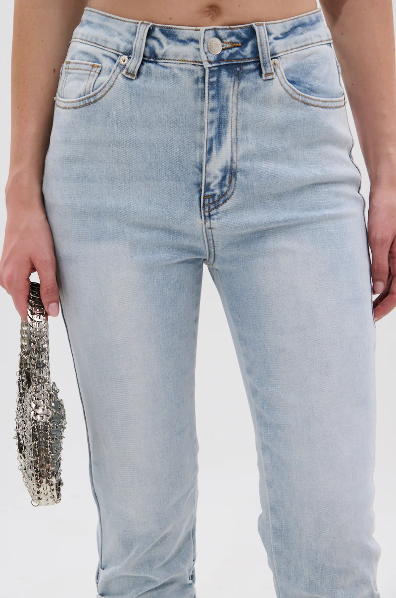LACE IT UP SKINNY DENIM PANT - Image 7