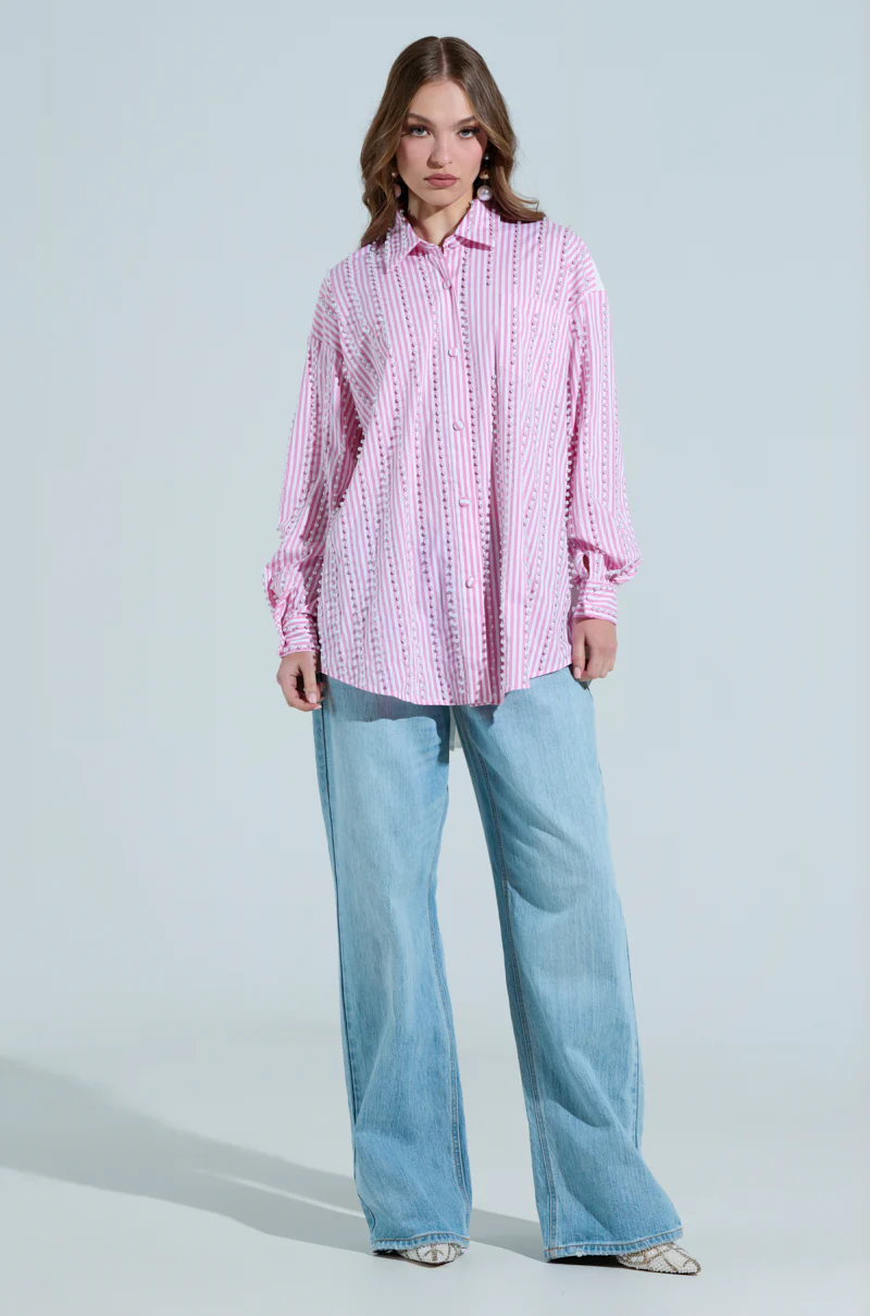 LANA BUTTON DOWN BLOUSE - Image 10