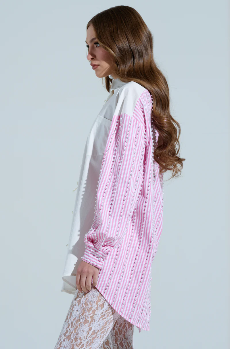 LANA BUTTON DOWN BLOUSE - Image 6