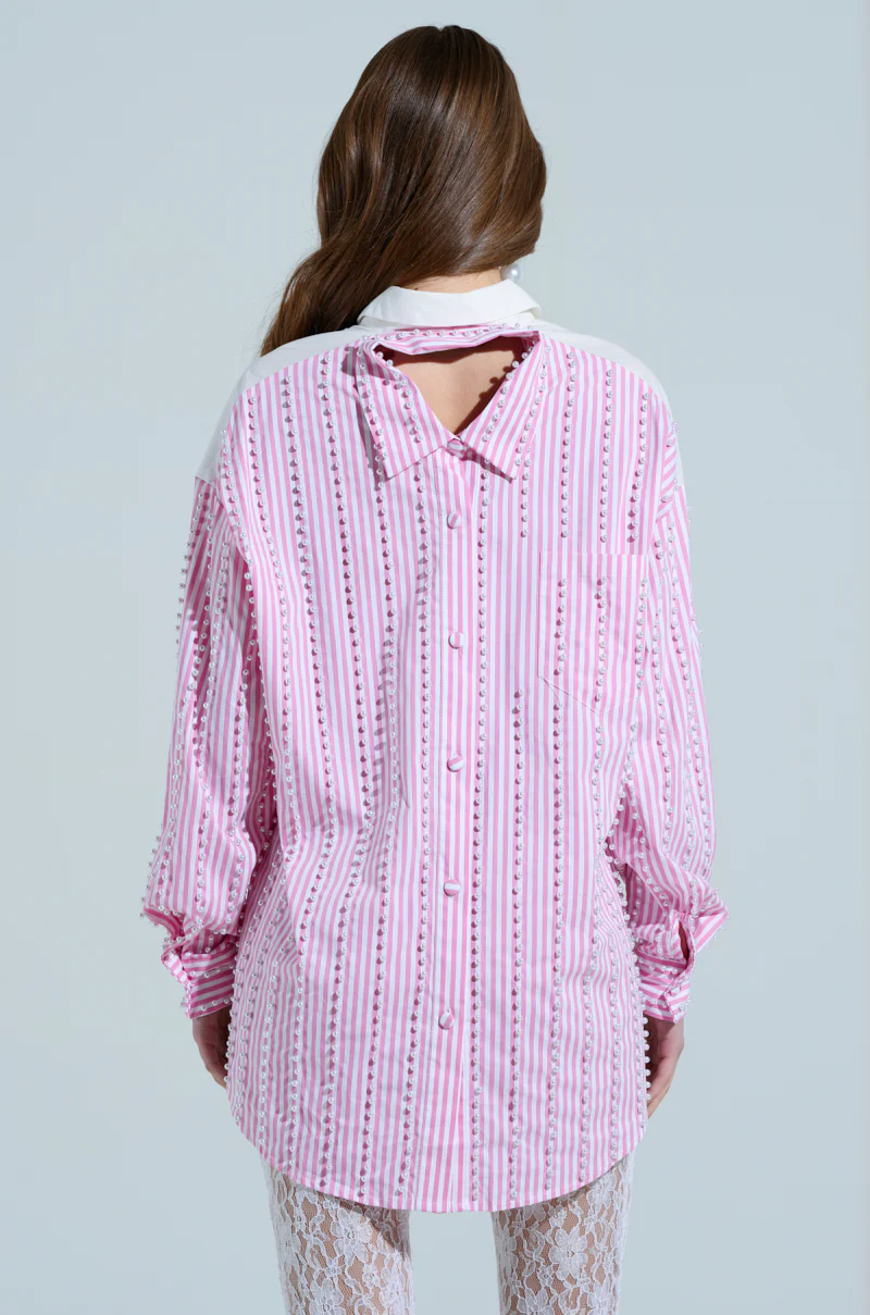 LANA BUTTON DOWN BLOUSE - Image 7