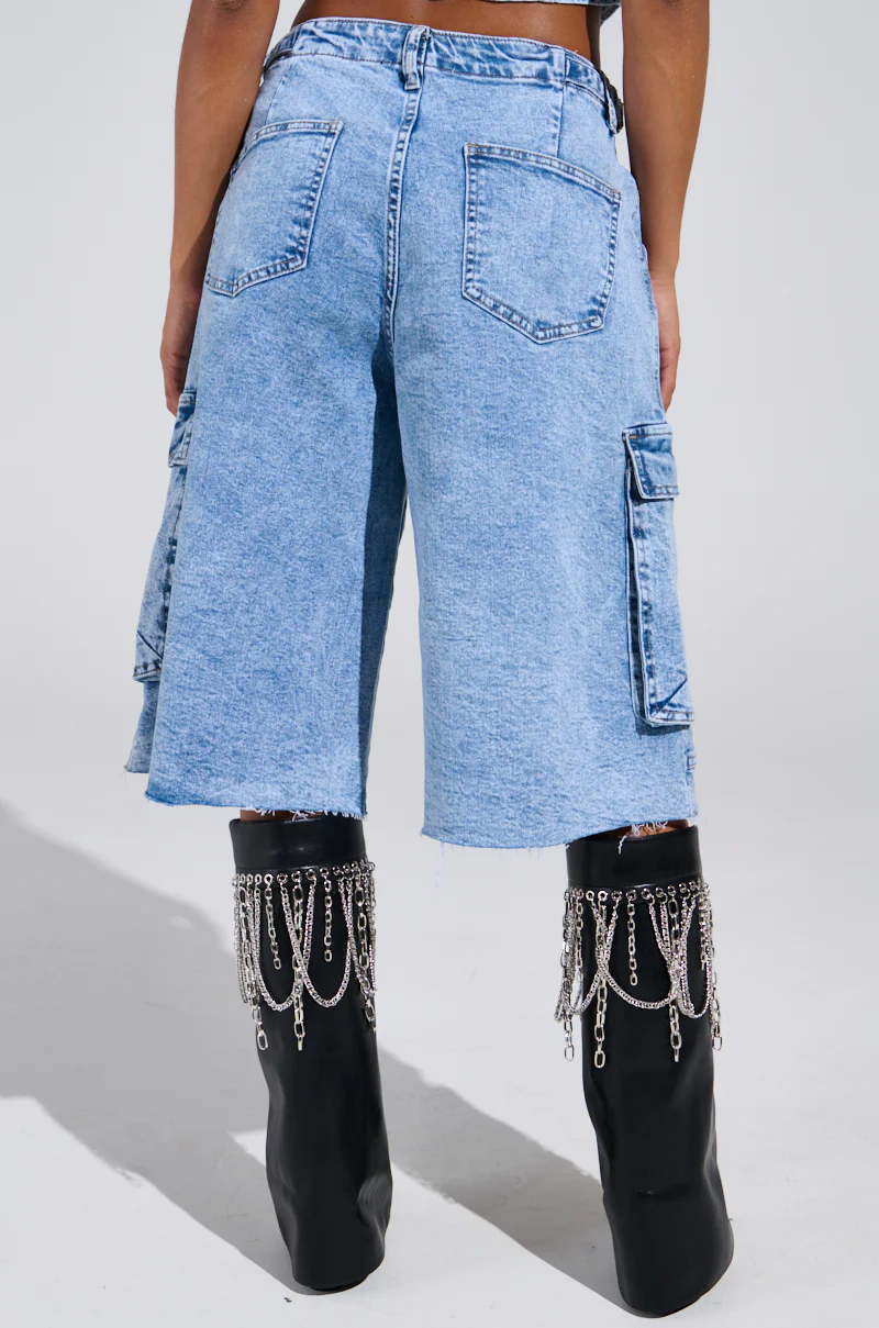 LANA DENIM JORT - Image 6