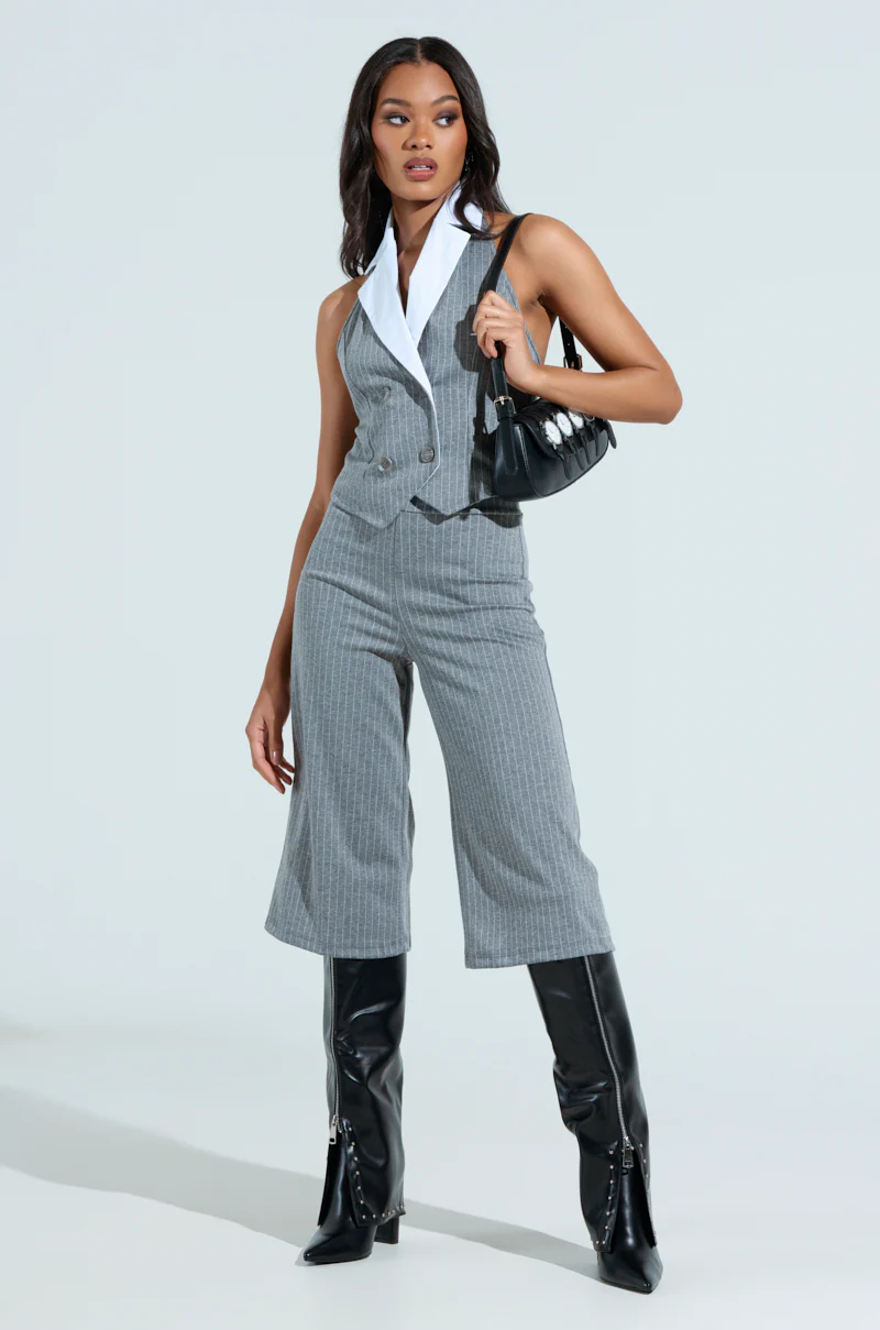 LANA PINSTRIPE VEST - Image 5