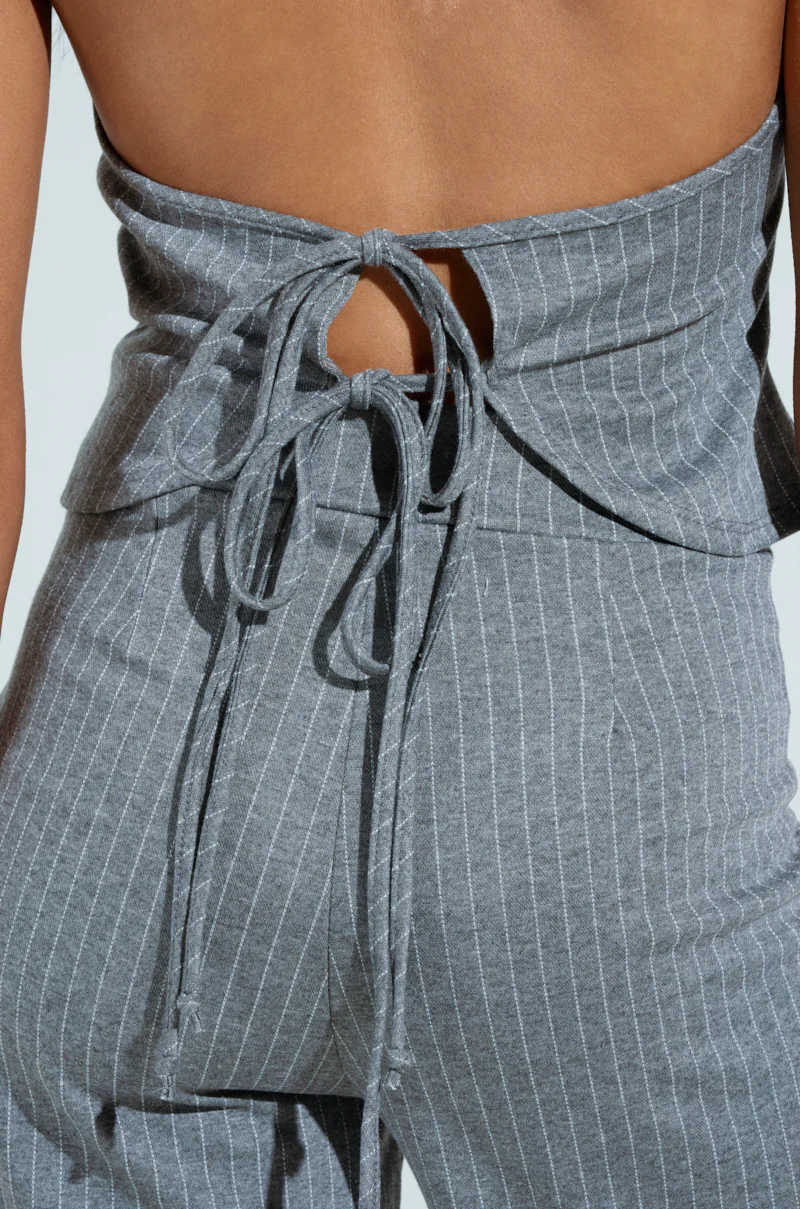 LANA PINSTRIPE VEST - Image 9