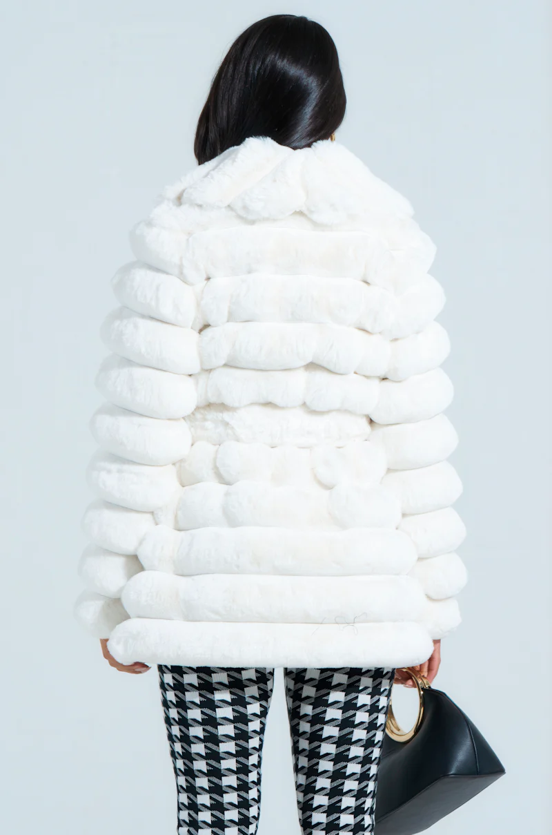 LANA POPCORN FAUX FUR JACKET - Image 5
