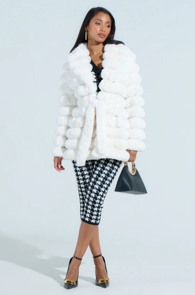 LANA POPCORN FAUX FUR JACKET - Image 6