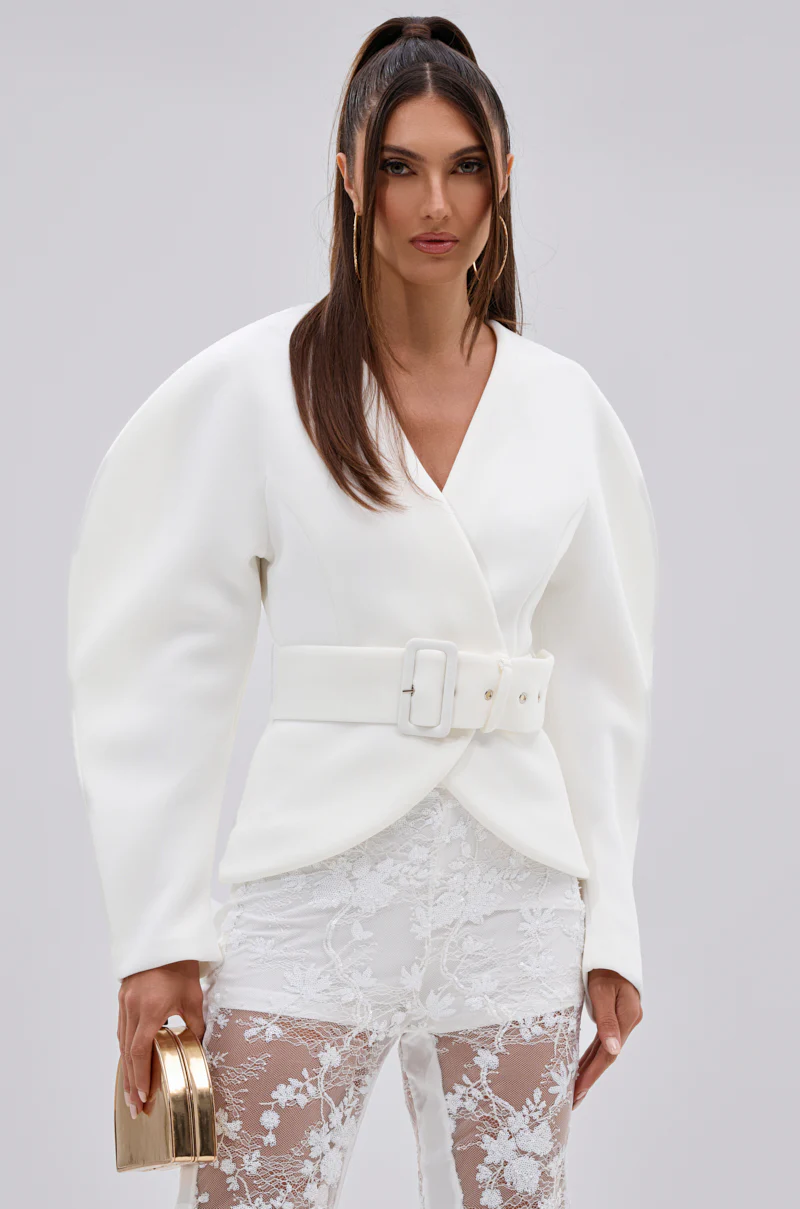 LANA SCUBA BLOUSE - Image 2