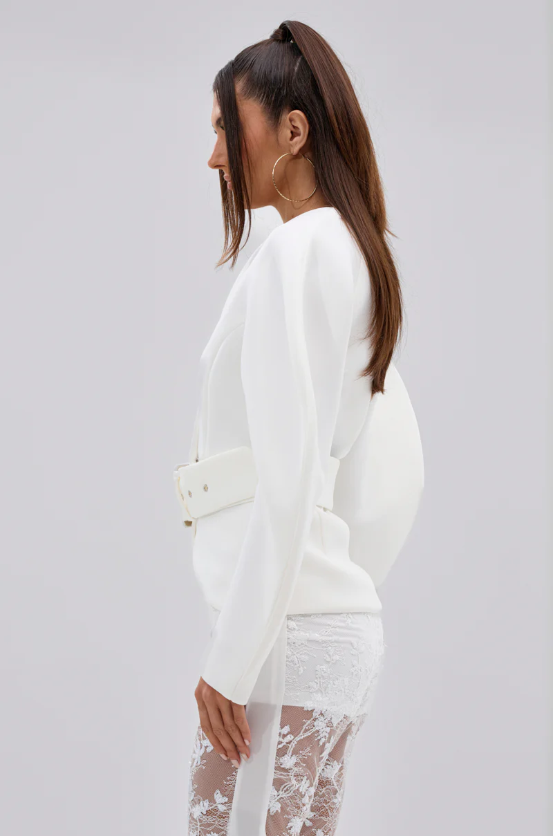 LANA SCUBA BLOUSE - Image 4