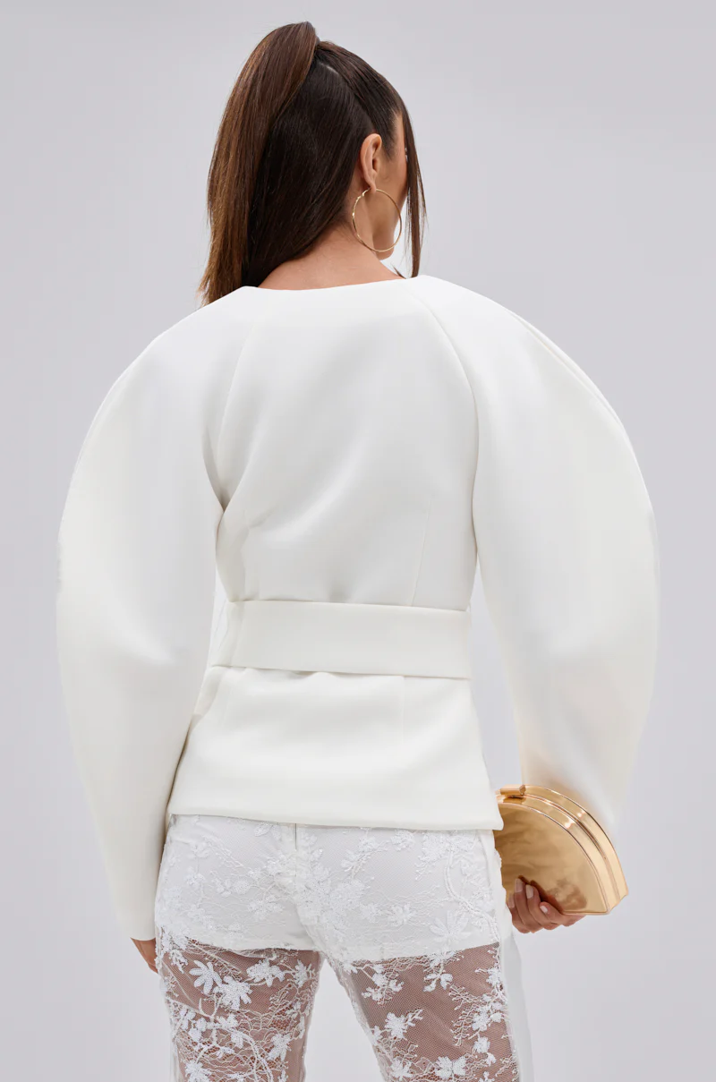 LANA SCUBA BLOUSE - Image 5
