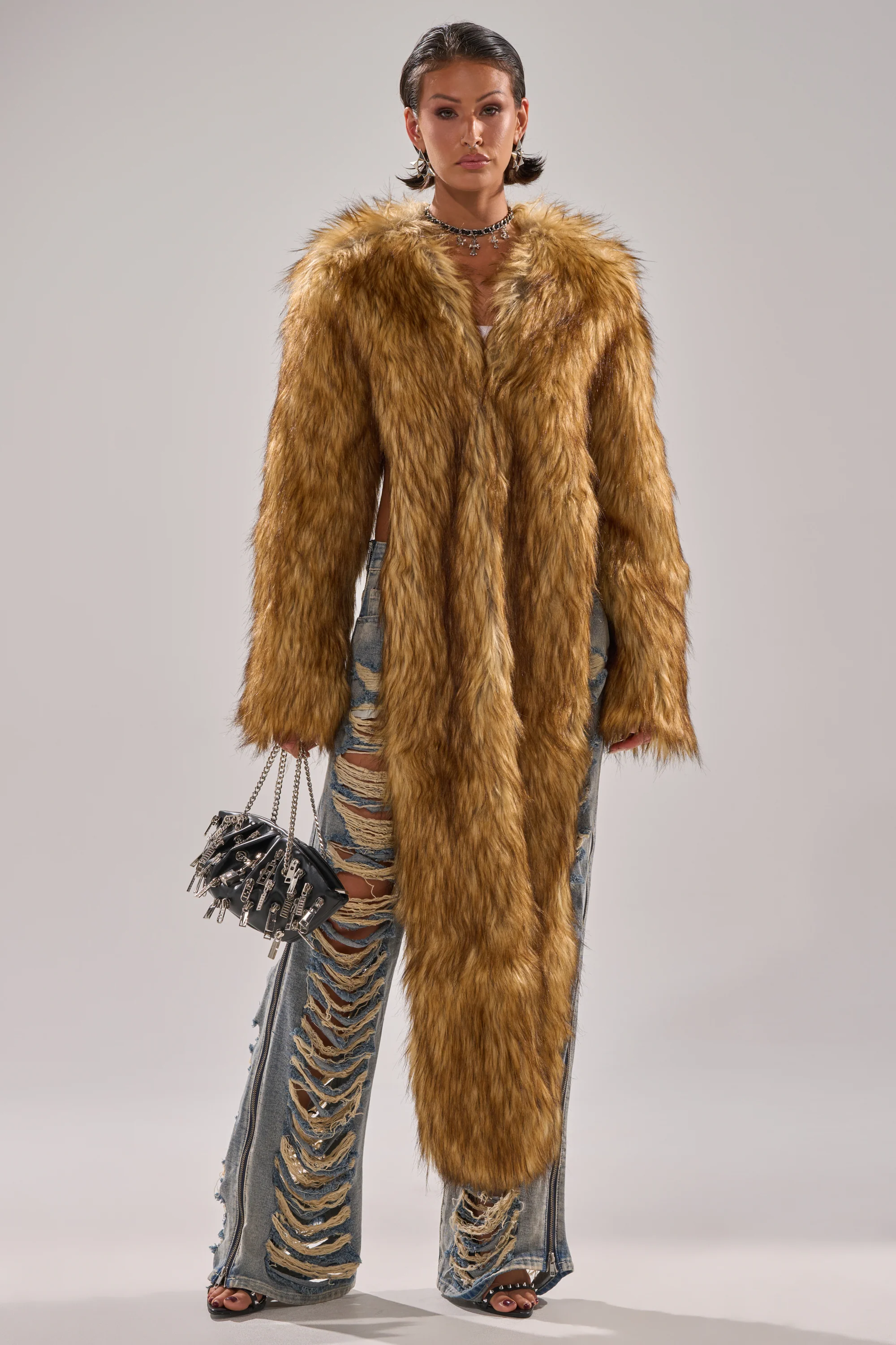 LANGON HIGH LOW BOLERO - Image 4