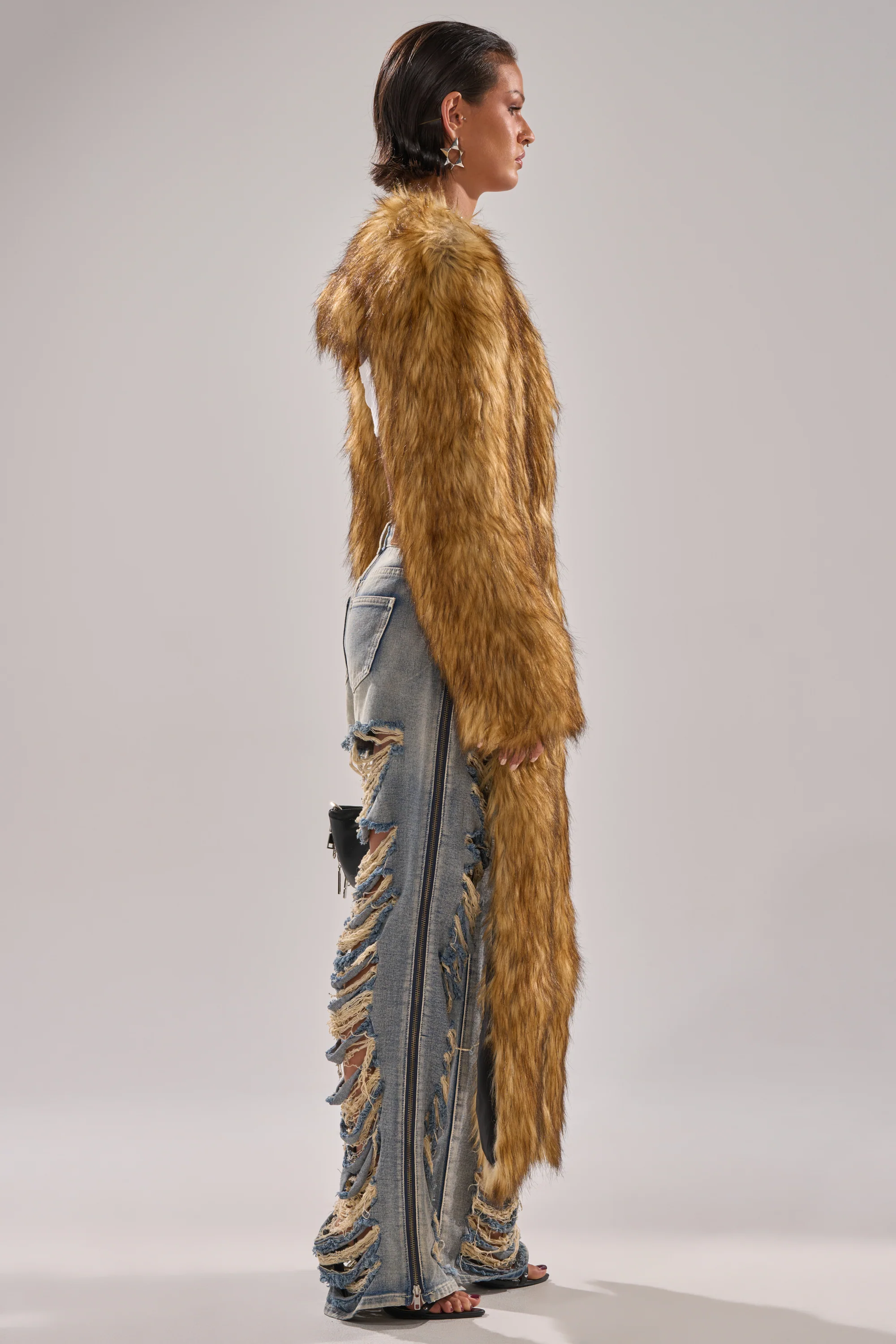 LANGON HIGH LOW BOLERO - Image 5