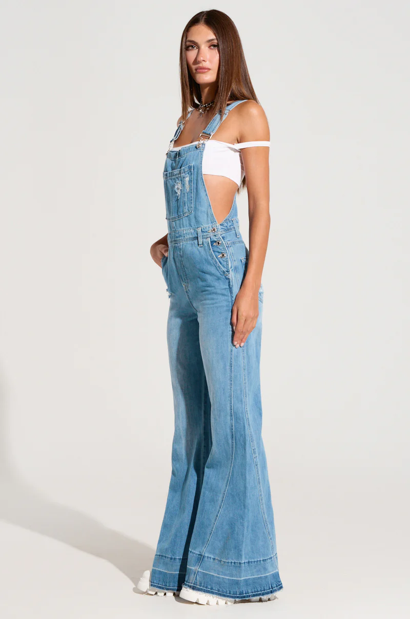LARINA DENIM OVERALLS - Image 4