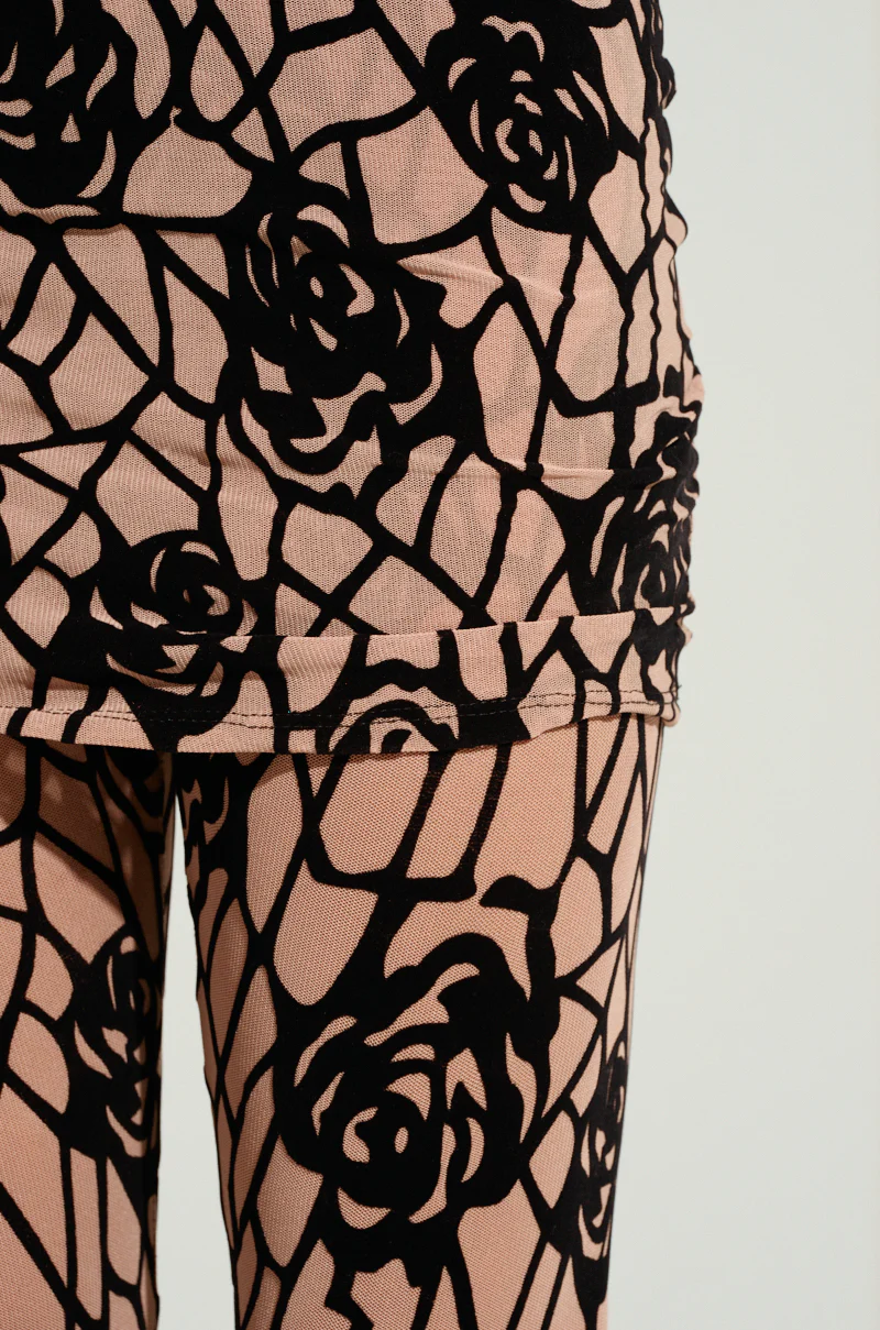 LATERS BABY PRINTED MINI DRESS AND TIGHTS SET - Image 6