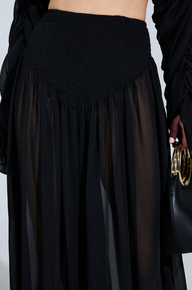 LAURA RUCHED PALAZZO PANT - Image 8