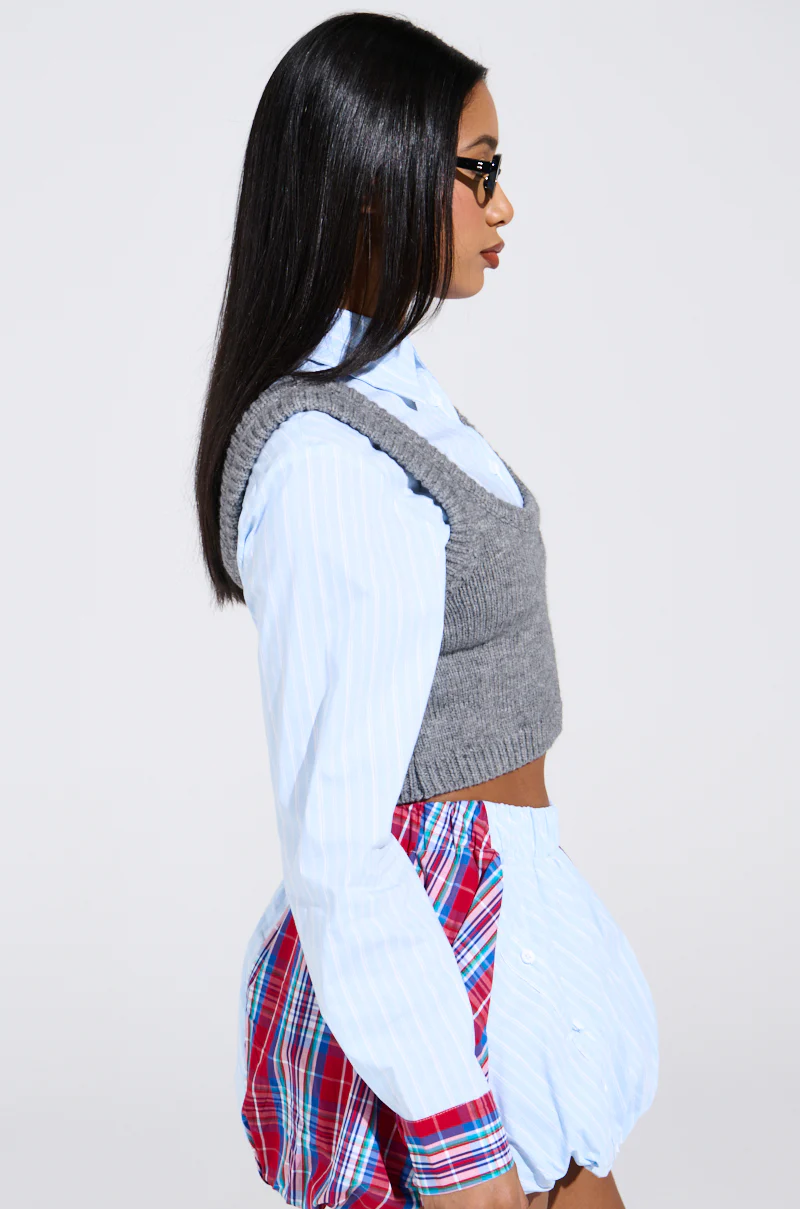 LAURA TWO FOR ONE BUTTON UP SHIRT - Image 3