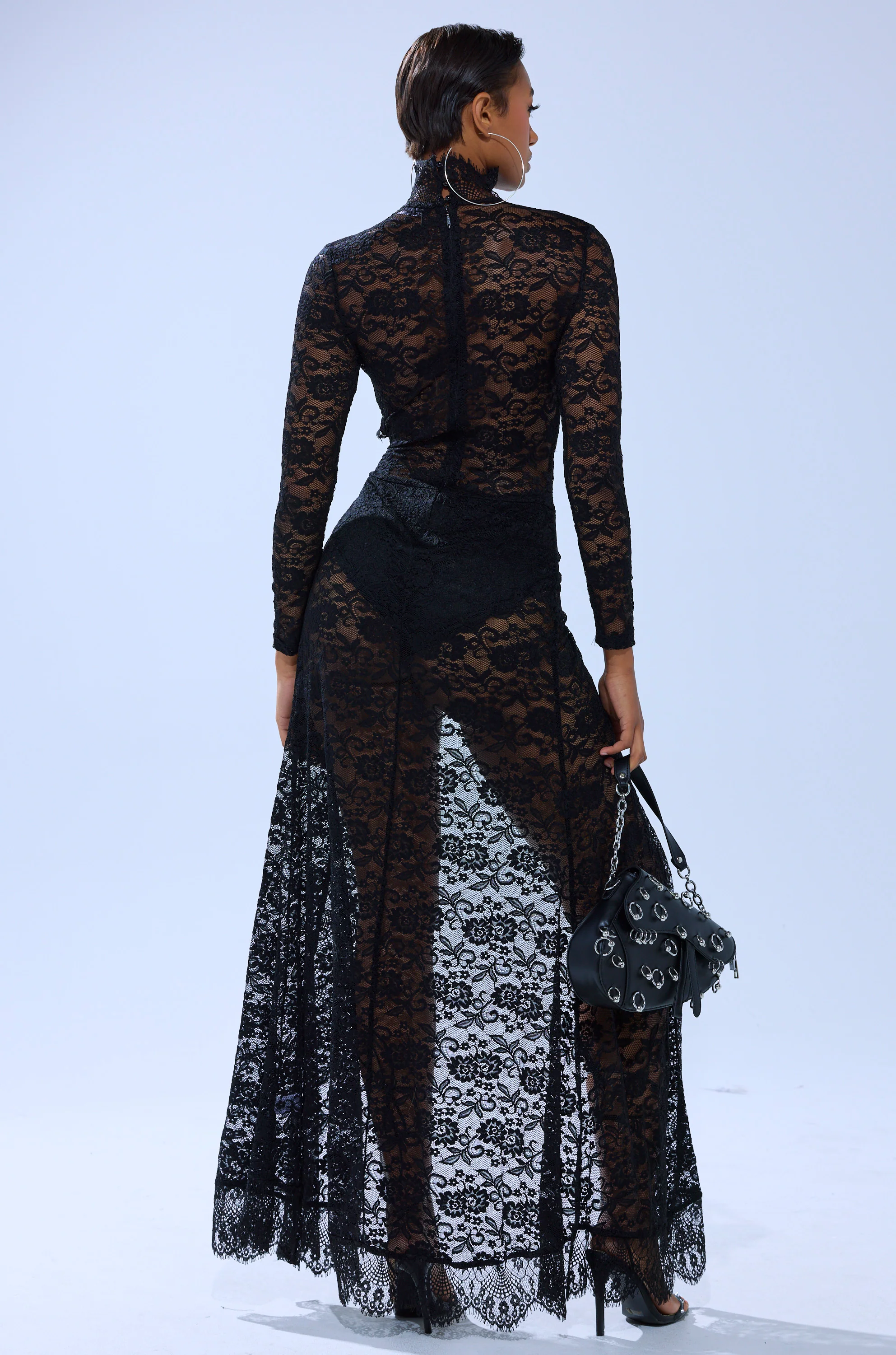 LAY IT LOW LACE MAXI DRESS - Image 6