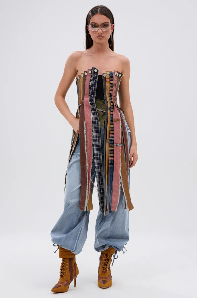 LAY IT LOW BALLOON PANT IN LIGHT BLUE - Image 7