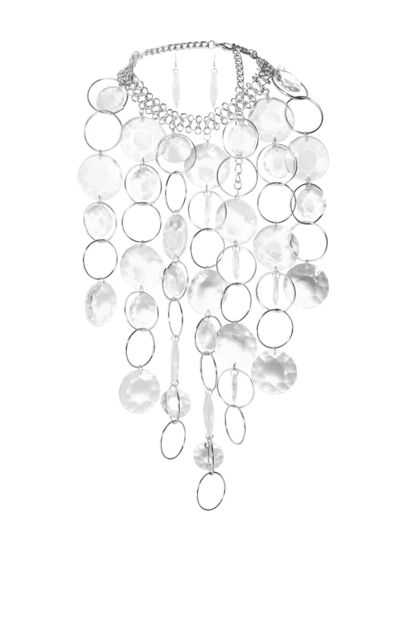 LAYER ME NECKLACE AND EARRINGS SET - Image 2