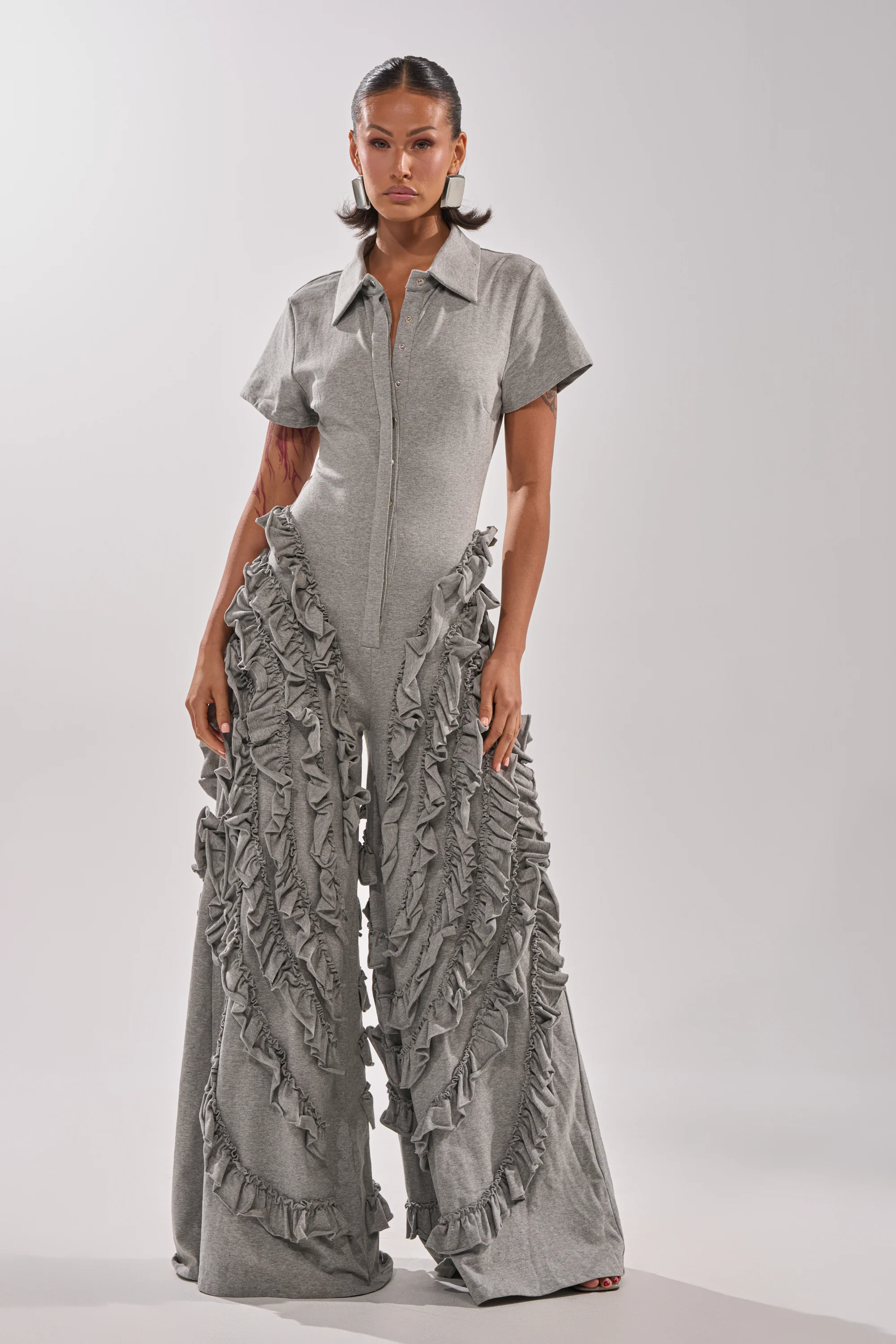 LEAH RUFFLE JUMPSUIT - Image 3