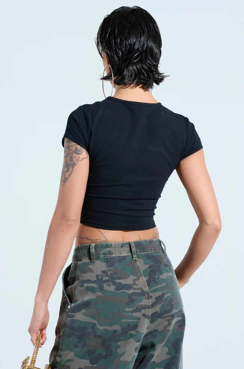 LEAVE ME ALONE BABY TEE - Image 4