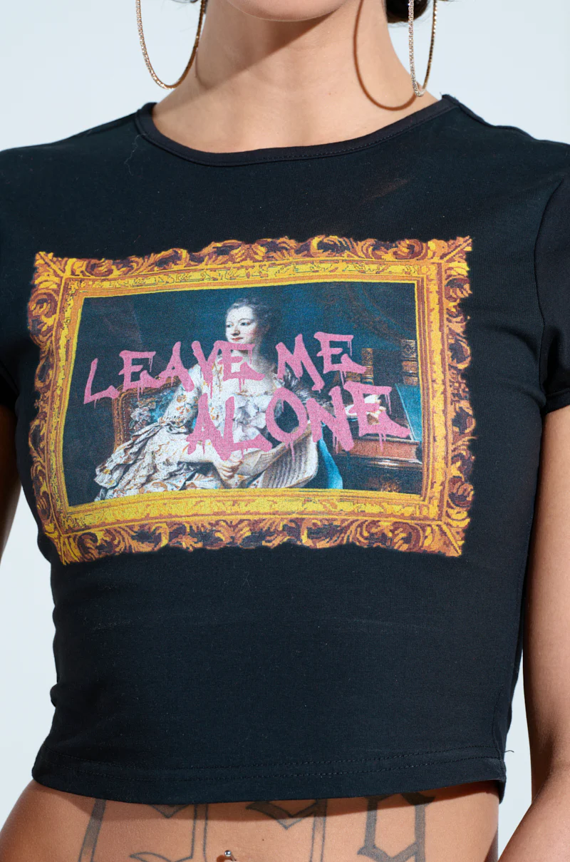 LEAVE ME ALONE BABY TEE - Image 6