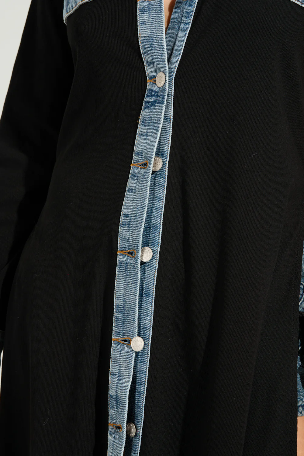 LEILA OVERSIZED BUTTON UP - Image 7