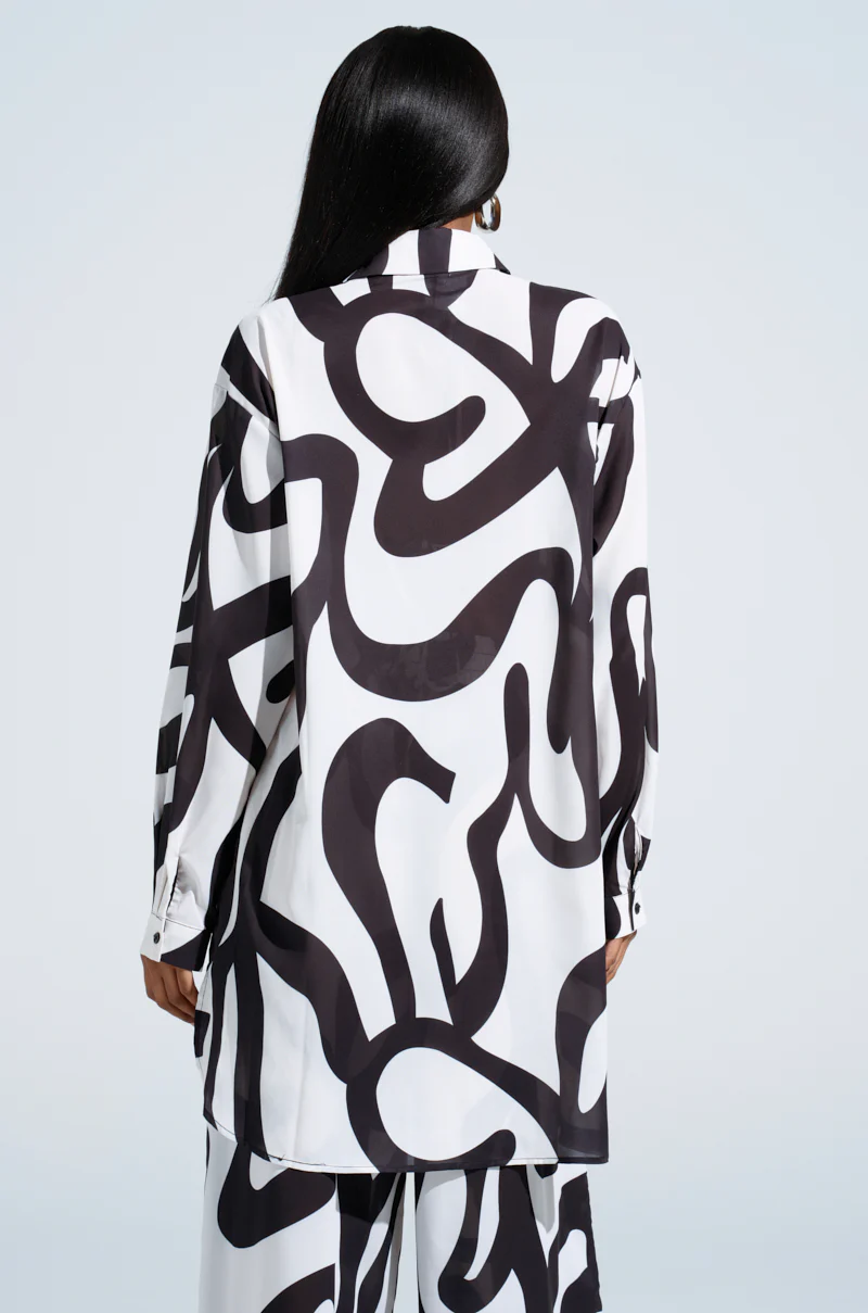 LET IT GO BUTTON DOWN TOP - Image 4