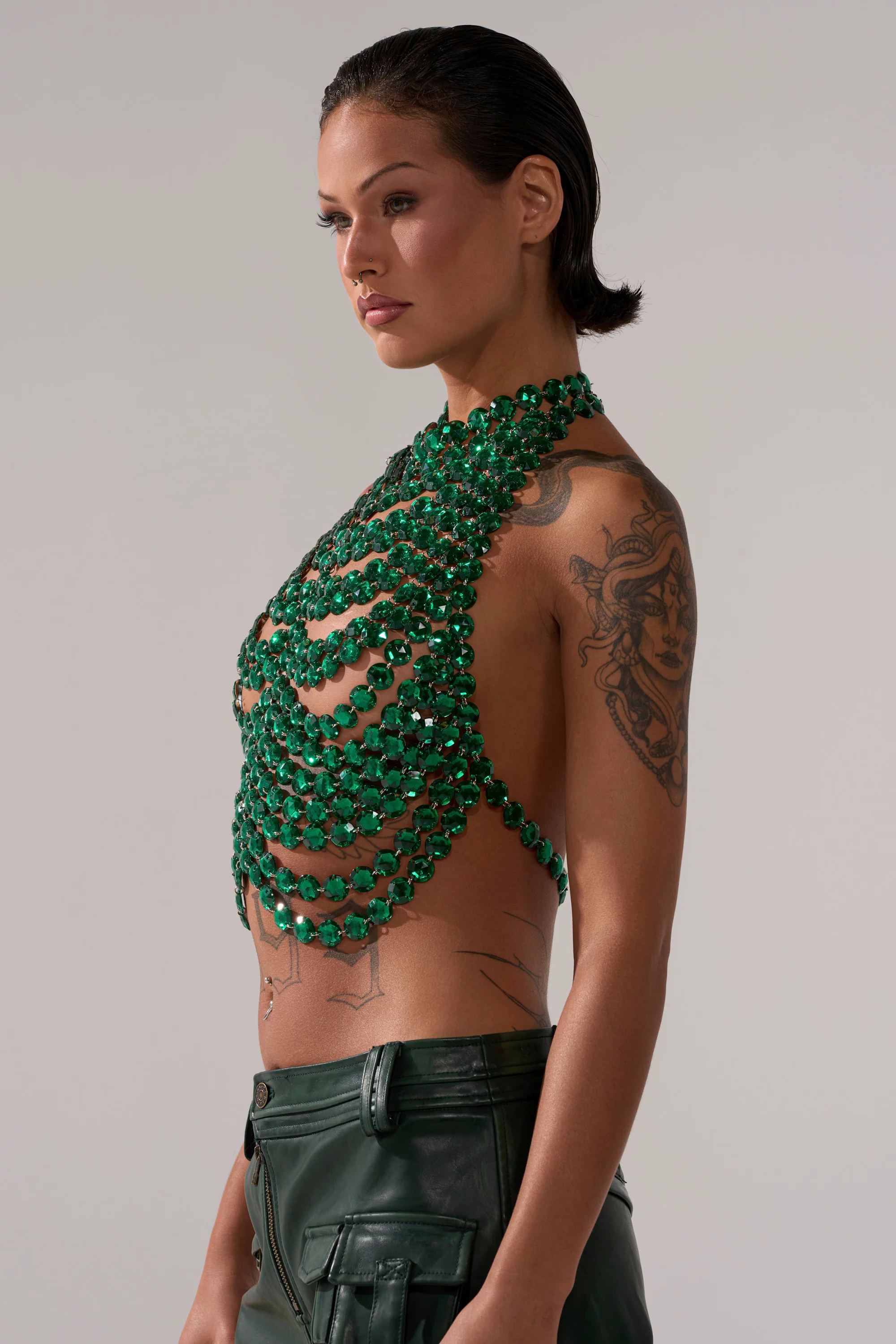 LET THE FEELINGS TAKE CONTROL BEADED BRALETTE - Image 4